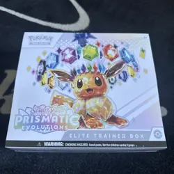 Prismatic Evolutions Elite Trainer Box ETB New/Factory Sealed Pokemon TCG - Image 1