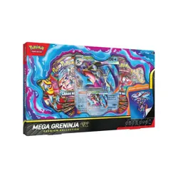 Pokemon TCG: Mega Greninja ex Premium Collection 8 Packs + Promo Ships ~7/3 - Image 1