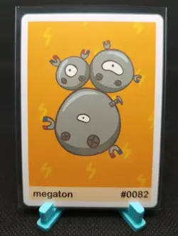 Megaton (Magneton) #82 Gen 1 Pookiemoot Fan Art Pokemon - Image 1