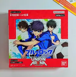 Union Arena Blue Lock Booster Box Factory Sealed Bandai 2023 Japanese - Image 1