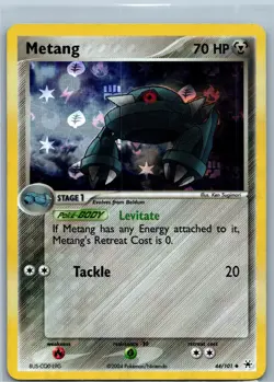 Metang 44/101 EX Hidden Legends Reverse Holo Vintage Pokemon TCG Card - Image 1