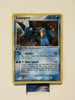 POKEMON TCG - Swampert Holographic Promo Card 5/17 LP - Image 1