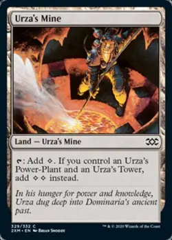 Urza's Mine -Foil Light Play MTG Double Masters - Image 1