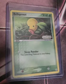 Bellsprout 49/92 Reverse Holo Swirl EX Legend Maker Pokemon Card - Image 3