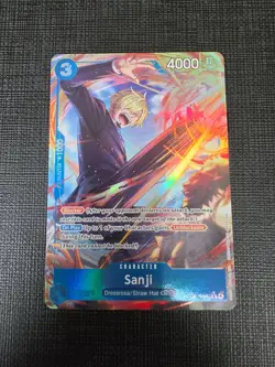 One Piece Card Game TCG Sanji OP15-047 Alt Art M/NM Condition - Image 1