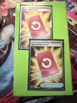 Special Red Card Ultra Rare & Non Holo Bundle Chaos Rising NM - Image 1