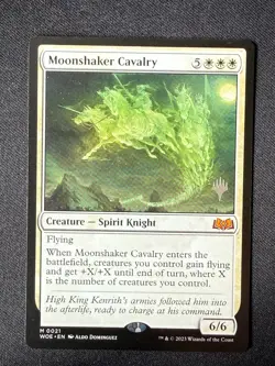 Moonshaker Cavalry - Wilds of Eldraine | PROMO (MTG) NM - Image 1