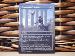 MTG Commander's Sphere 0655 BORDERLESS | NM Near Mint | CMM | 2023 - Image 1