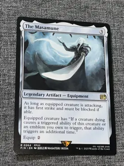 The Masamune 0264 Universes Beyond: Final Fantasy FIN MTG NM Regular - Image 1