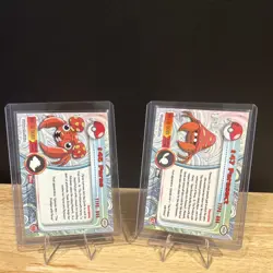 Topps Pokemon TV Animation Edition Paras #46 Parasect #47 Lot 2 1999 EN - Image 2