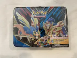 Pokemon TCG 2020 Spring Collector's Chest Tin Lunch Box Sword Shield Sealed - Image 1