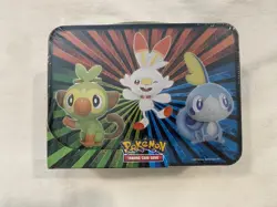 Pokemon TCG 2020 Spring Collector's Chest Tin Lunch Box Sword Shield Sealed - Image 2