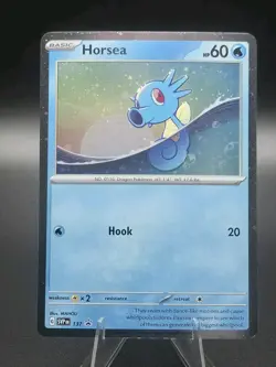 Horsea - 137 (Cosmo Holo) 137 Sv: Scarlet & Violet Promo Cards Holo Pokemon - NM - Image 1