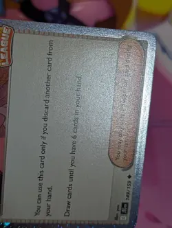 Pokemon TCG Iris's Fighting Spirit Ultra Ball League Promo 149/159 Asia Stamp - Image 4