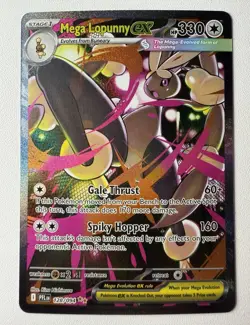 Pokemon Co Mega Lopunny EX 128/094 ME02 Phantasmal Flames Holo Eng 330HP - Image 1