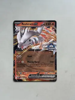 Pokemon TCG Great Ball League Stamp Promo Reshiram ex 020/086 Asia Exclusive - Image 1