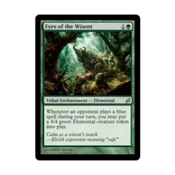 WOTC MtG Lorwyn Eyes of the Wisent (R) (Foil) EX - Image 1