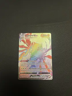 2022 Regieleki VMAX Secret Rare Full Art Holo 198/195 Silver Tempest ENG - Image 3