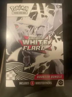 Pokemon TCG Scarlet & Violet White Flare Booster Bundle – SEALED - Image 1