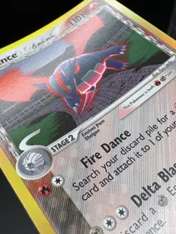 2005 Pokemon Salamence 14/113 Reverse Holo EX Delta Species - Image 4