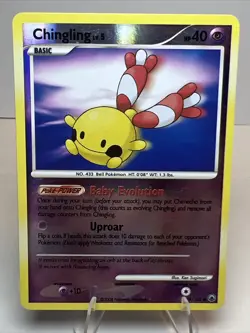 MP Chingling 58/100 Reverse Holo Majestic Dawn AUTHENTIC Pokemon Card - Image 1