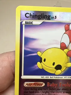 MP Chingling 58/100 Reverse Holo Majestic Dawn AUTHENTIC Pokemon Card - Image 5