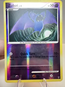 MP Zubat 133/147 Reverse Holo Supreme Victors AUTHENTIC Pokemon Card - Image 1