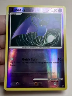 MP Zubat 133/147 Reverse Holo Supreme Victors AUTHENTIC Pokemon Card - Image 3