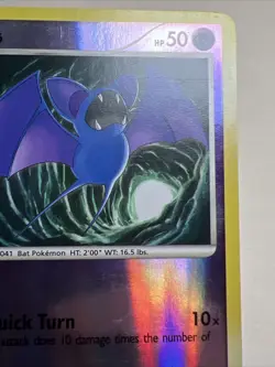 MP Zubat 133/147 Reverse Holo Supreme Victors AUTHENTIC Pokemon Card - Image 4