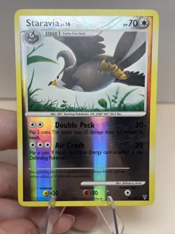 MP Staravia 85/147 Reverse Holo Supreme Victors AUTHENTIC Pokemon Card - Image 1