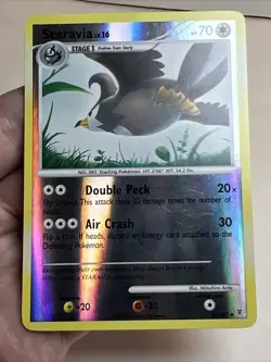 MP Staravia 85/147 Reverse Holo Supreme Victors AUTHENTIC Pokemon Card - Image 3