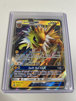 Jolteon GX - SM173 - Pokemon Sun & Moon Black Star Promo Ultra Rare Card NM - Image 1