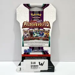 Scarlet & Violet Paldea Evolved Sealed Pokemon Card Sleeved Booster Pack - Image 2