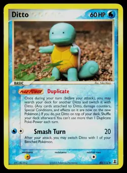 Pokemon Card Ditto 40/113 Delta Species Uncommon - Image 1
