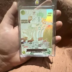 Bandai One Piece Card Game Gum-Gum Golden Rifle Luffy Alt Art Holo Rare - Image 1