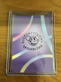 Pokenot Shiny Clafaybul Patreon Exclusive Dysfunctional Passholder Card - Image 2