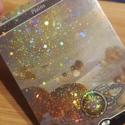 Plains Galaxy Foil 486, Unfinity, Magic MTG NM - Image 2