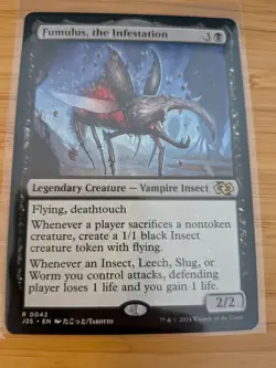 MTG Fumulus, the Infestation (Anime Art) 0042 J25 Foundations M/NM - Image 1