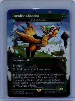 2025 Paradise Chocobo Final Fantasy Magic the Gathering - Image 1