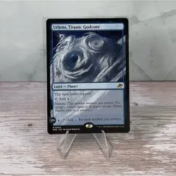 MTG Uthros, Titanic Godcore #260 Edge of Eternities Mythic Land Regular - Image 1