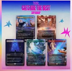 Cats of Chaos - FOIL - Secret Lair - Cats Are The Best Superdrop - MTG - PRESALE - Image 1