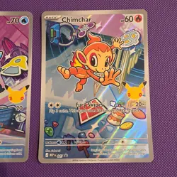 Pokemon TCG - Chimchar MEP 041 & Piplup MEP 042 - First Partner Collection - NM - Image 3