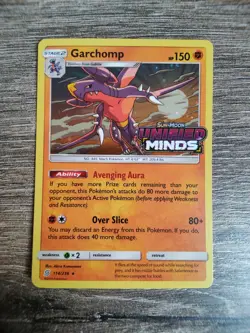 Garchomp [Stamped] #114 Pokemon Unified Minds Near Mint Condition EU Exclusive - Image 1