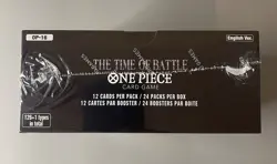 One Piece OP16 Booster Box The Time Of Battle English Sealed PLSPND50 - Image 4