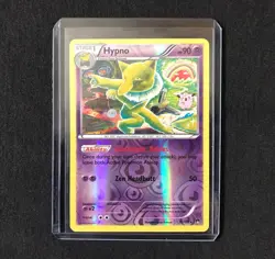 Hypno 51/122 XY Breakpoint Reverse Holo Pokemon Card Tomokazu Komiya Near Mint - Image 3