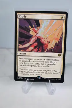 MTG - 0015 - SOS - Regular - Erode Secrets of Strixhaven Regular - Image 1