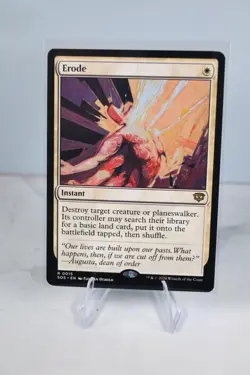 MTG - 0015 - SOS - Regular - Erode Secrets of Strixhaven Regular - Image 2