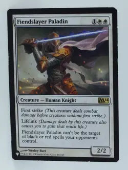 Magic the Gathering The List #18/249 Fiendslayer Paladin - Image 5