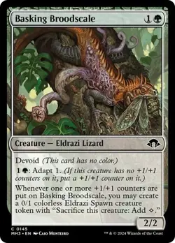 mtg magic Basking Broodscale ENGLISH Couvecaille indolent - Image 1