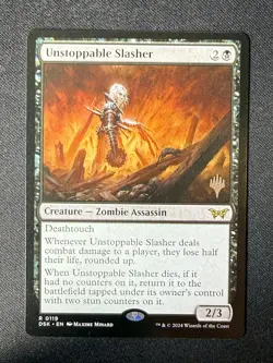 Unstoppable Slasher - Duskmourn PROMO (MTG) NM - Image 1